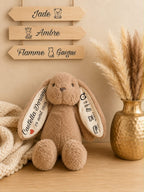 Peluche lapin - personnalisable