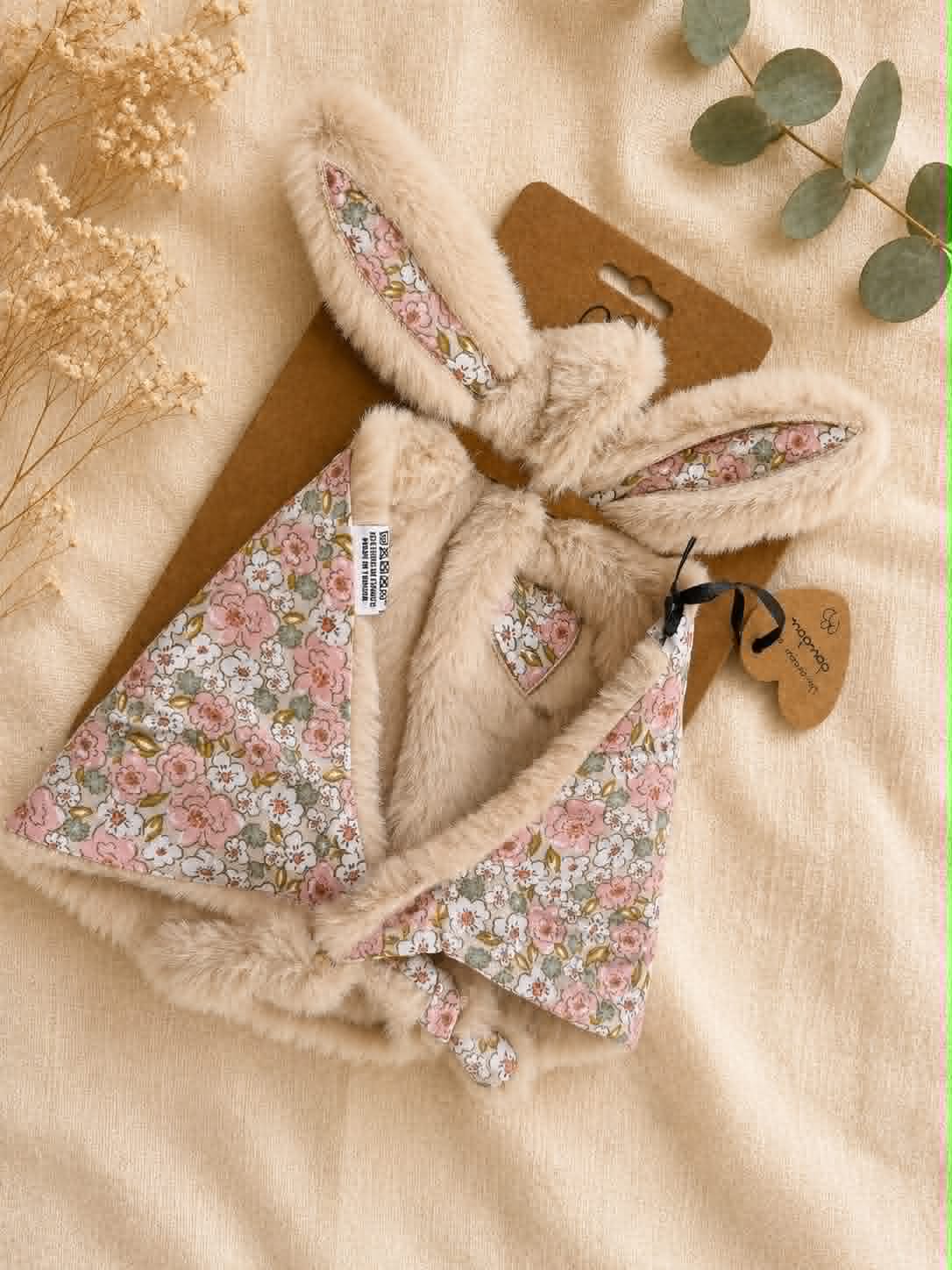 Doudou lapin angora - BB&CO