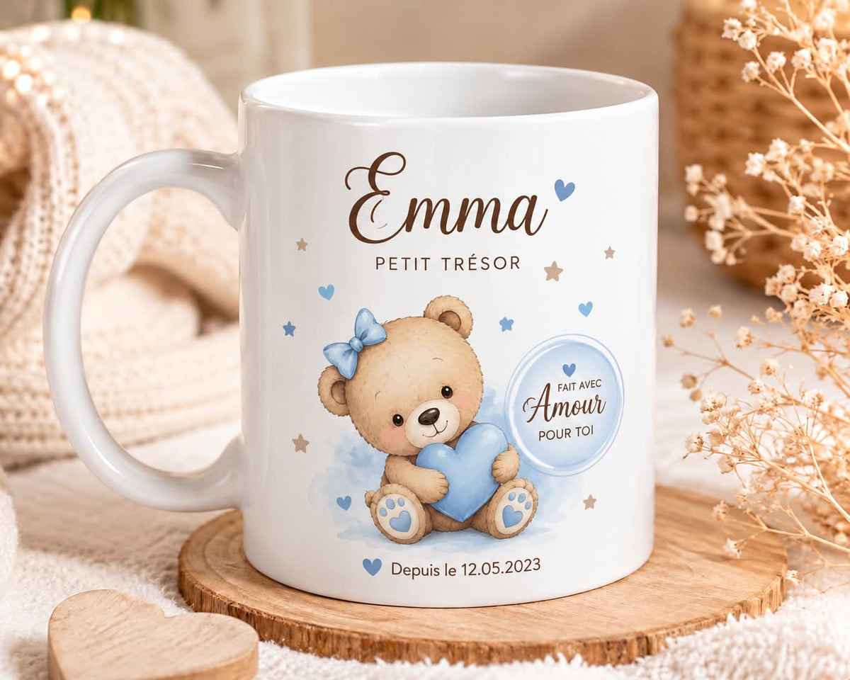 Mug ourson petit trésor