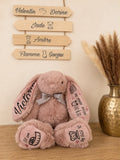 Peluche lapin personnalisable