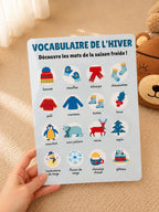 Fiche  pour l’apprentissage du langage et de l'écriture