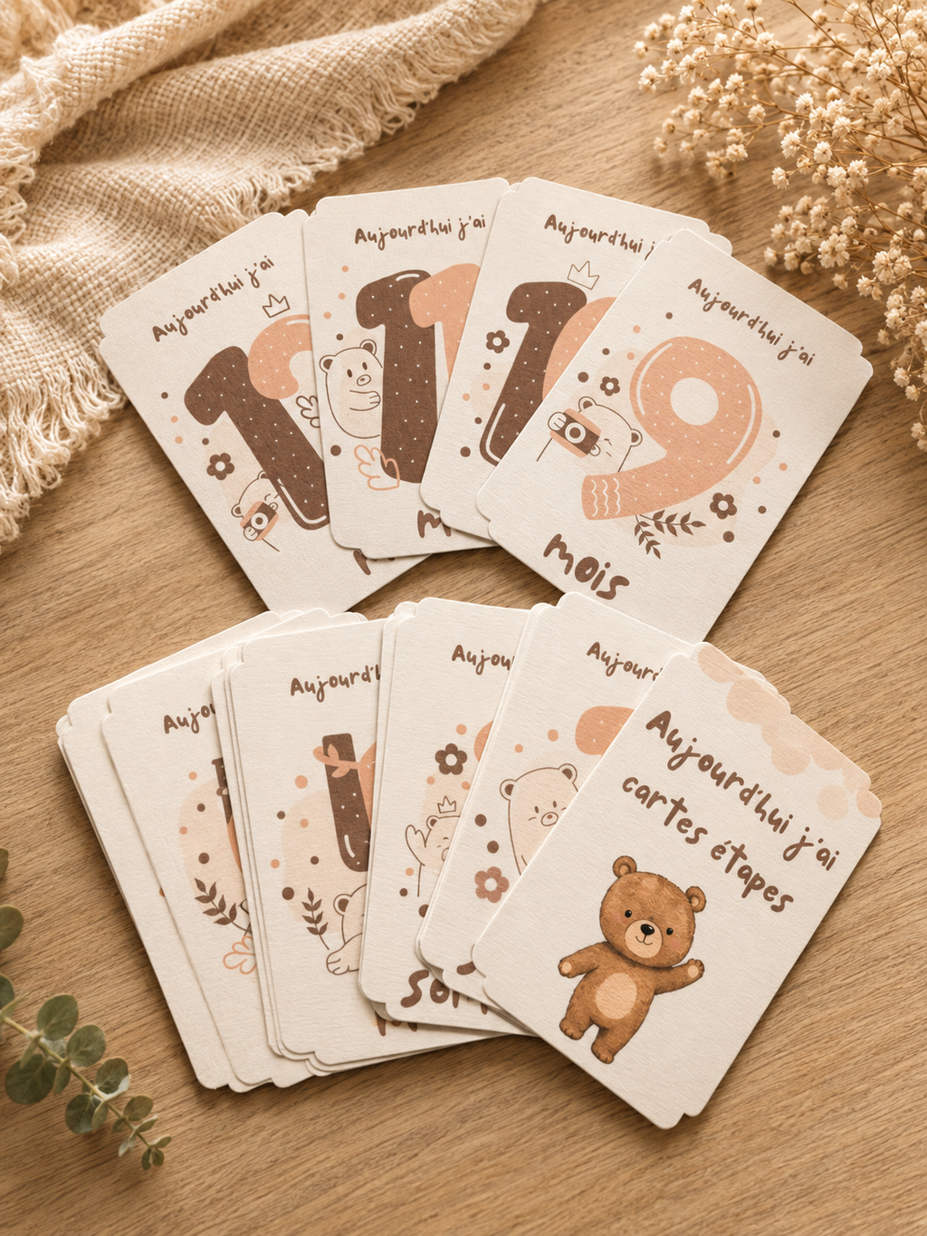 Cartes étapes - Grossesse & naissance