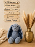 Peluche lapin - personnalisable