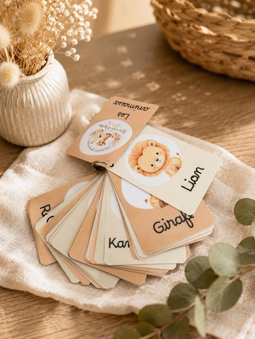 Les animaux - 40 cartes
