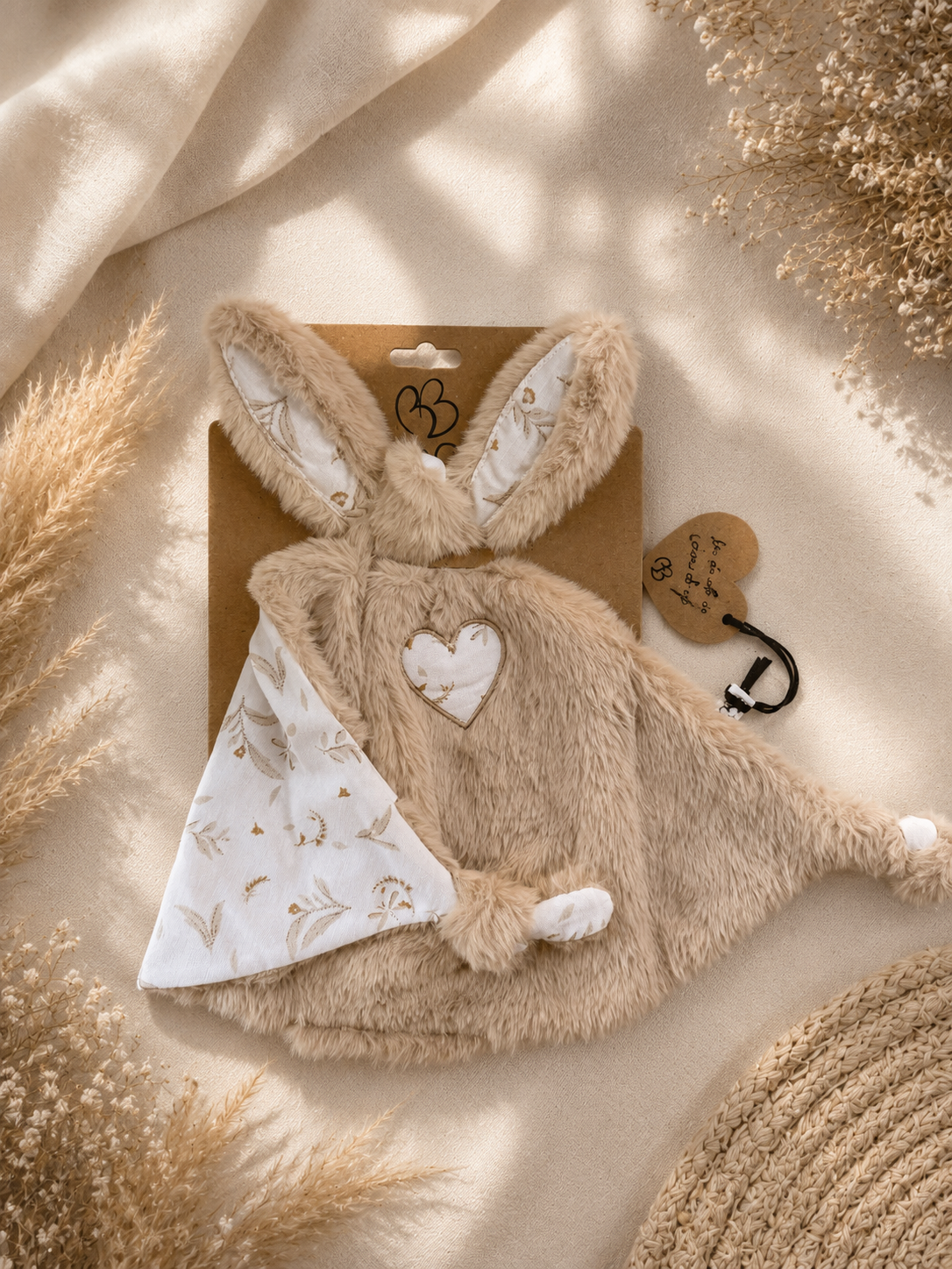 Doudou lapin angora - BB&CO