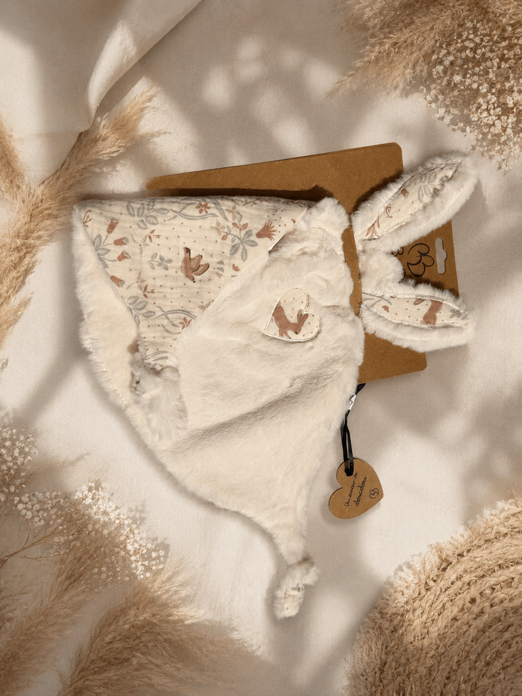 Doudou lapin angora - BB&CO