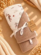Cape de bain & son gant bb&co