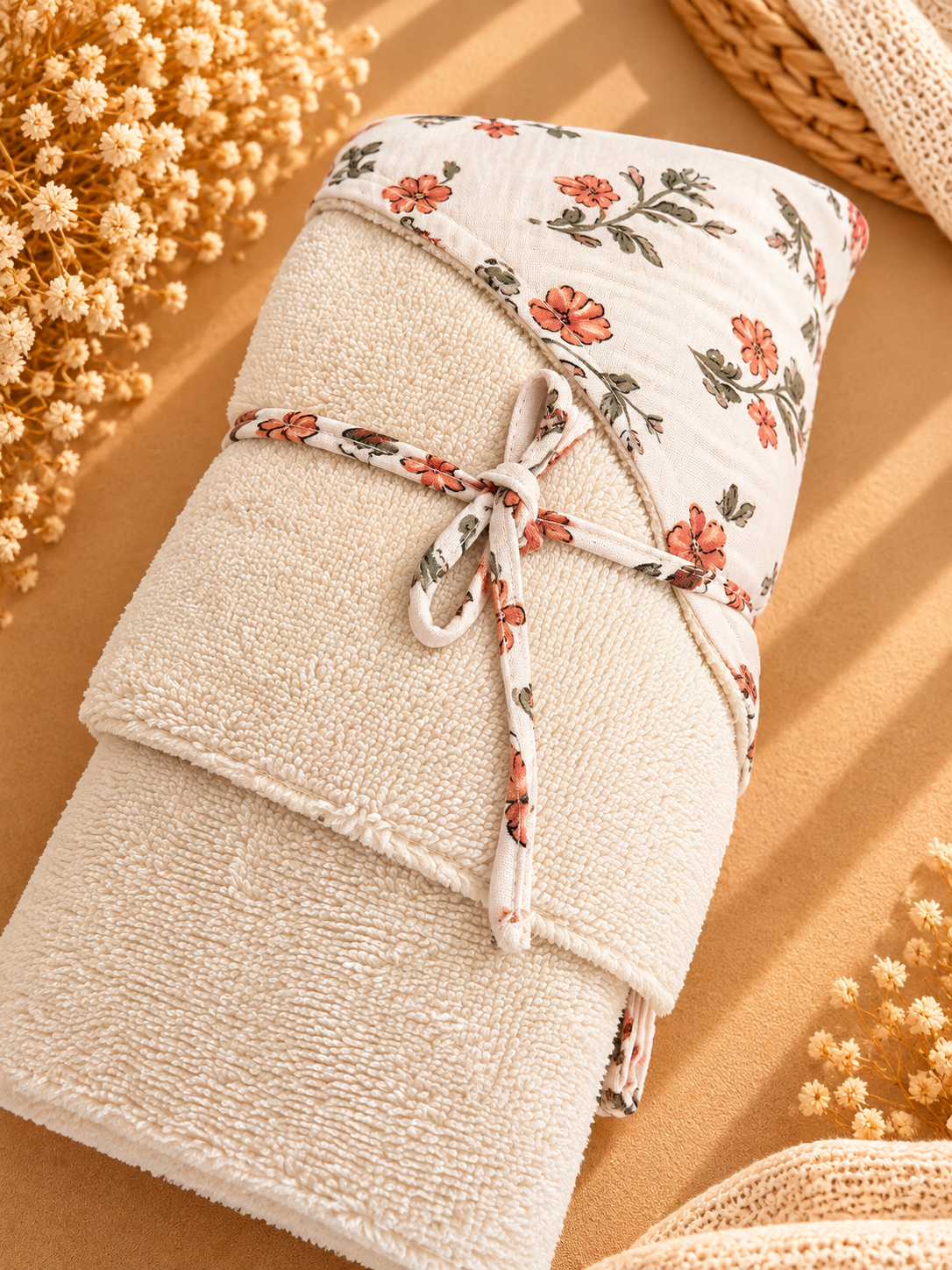Cape de bain & son gant bb&co