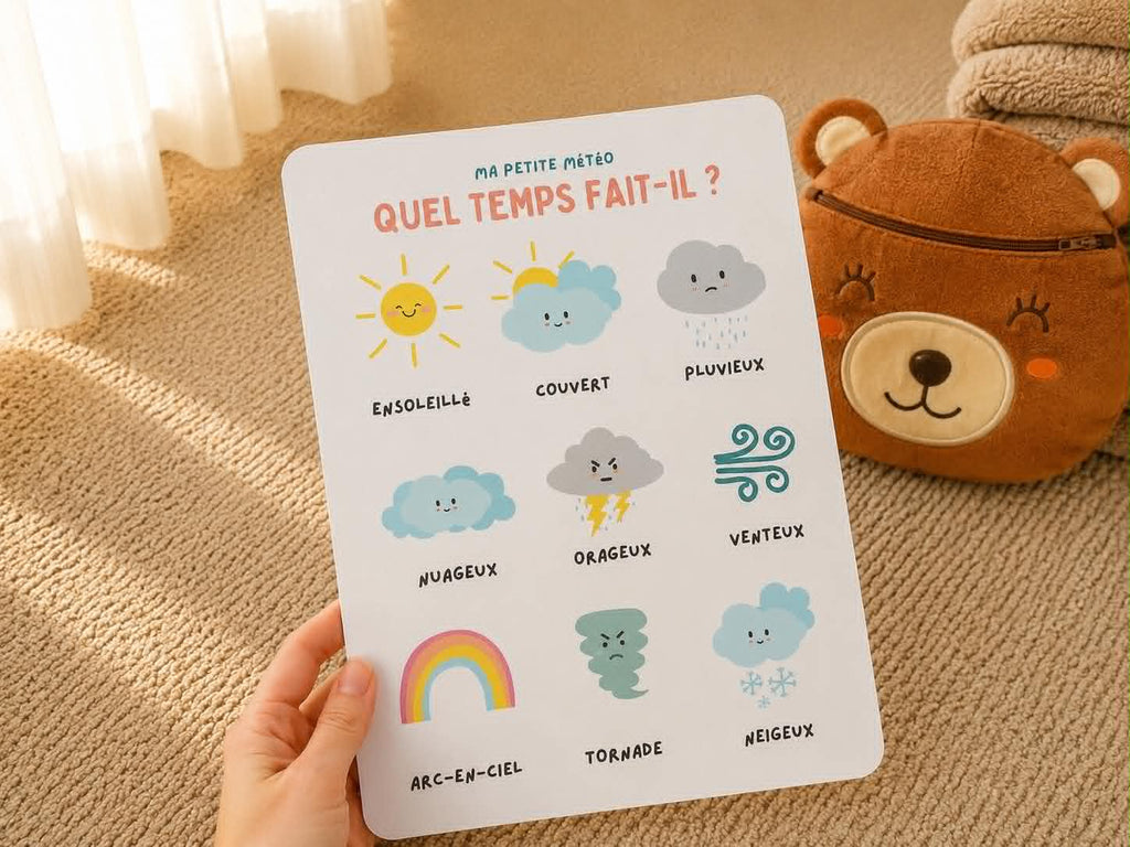 Fiche  pour l’apprentissage du langage et de l'écriture