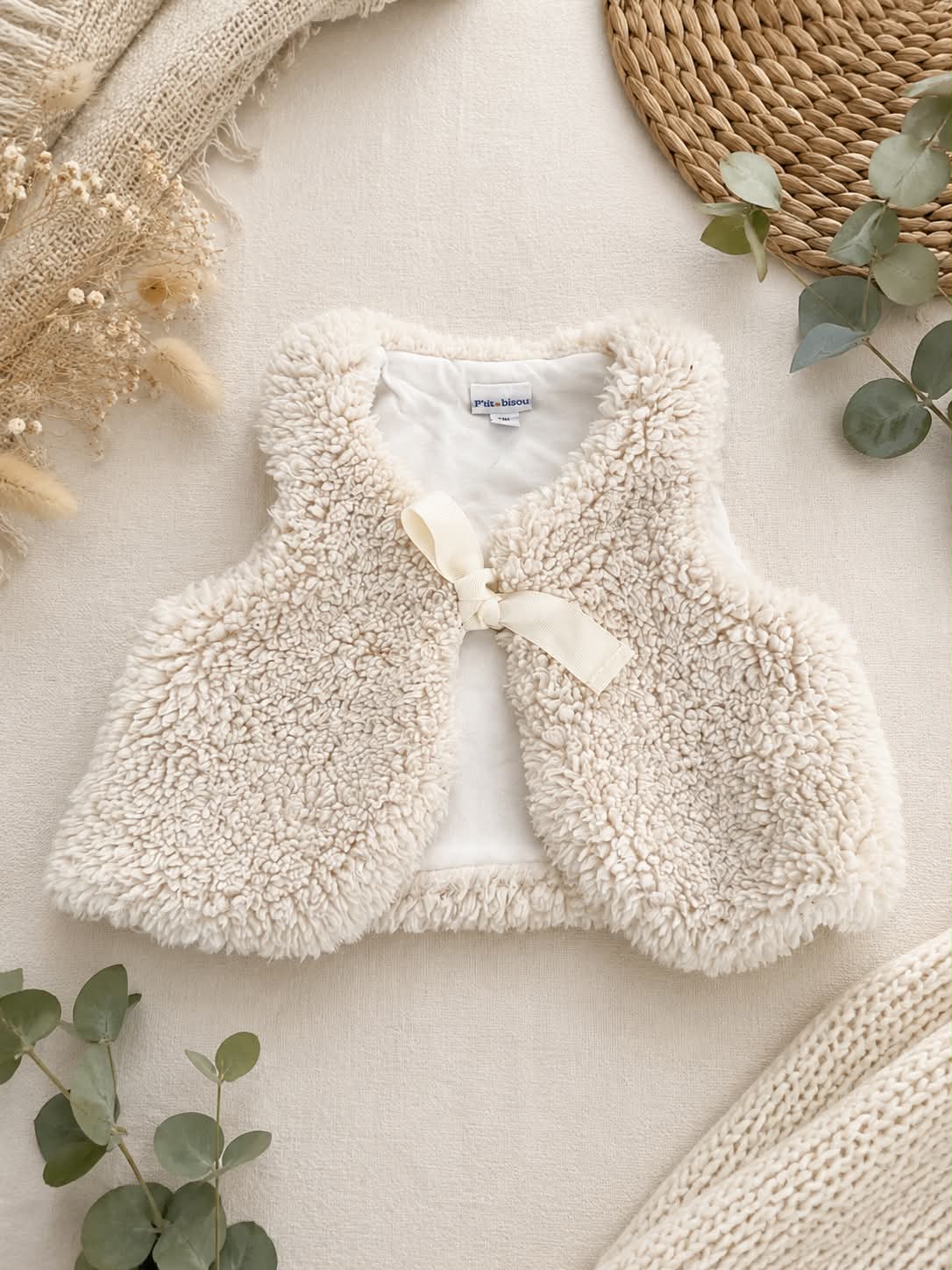 Gilet - P'tit bisou 6 mois