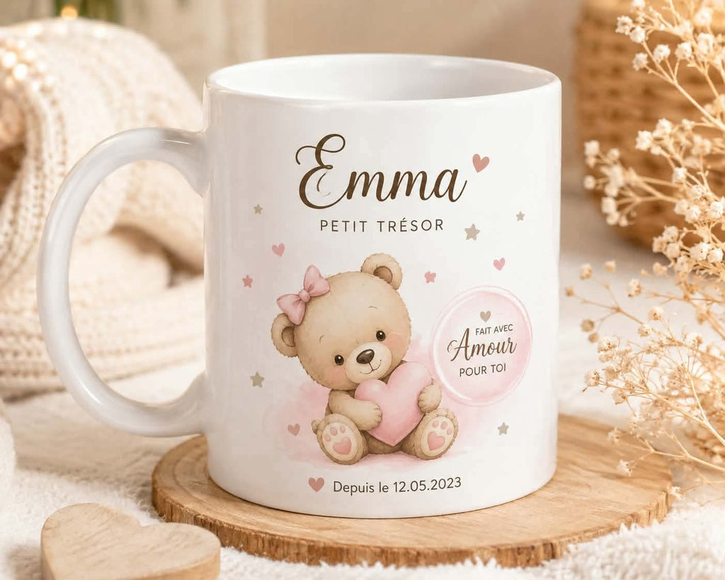 Mug ourson petit trésor