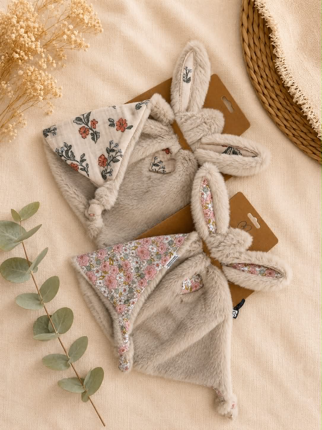 Doudou lapin angora - BB&CO